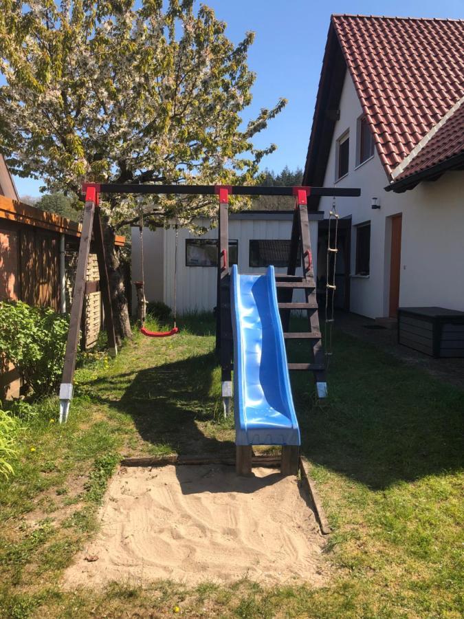 Ferienwohnung Stoerblick Schwerin Raben Steinfeld Bagian luar foto