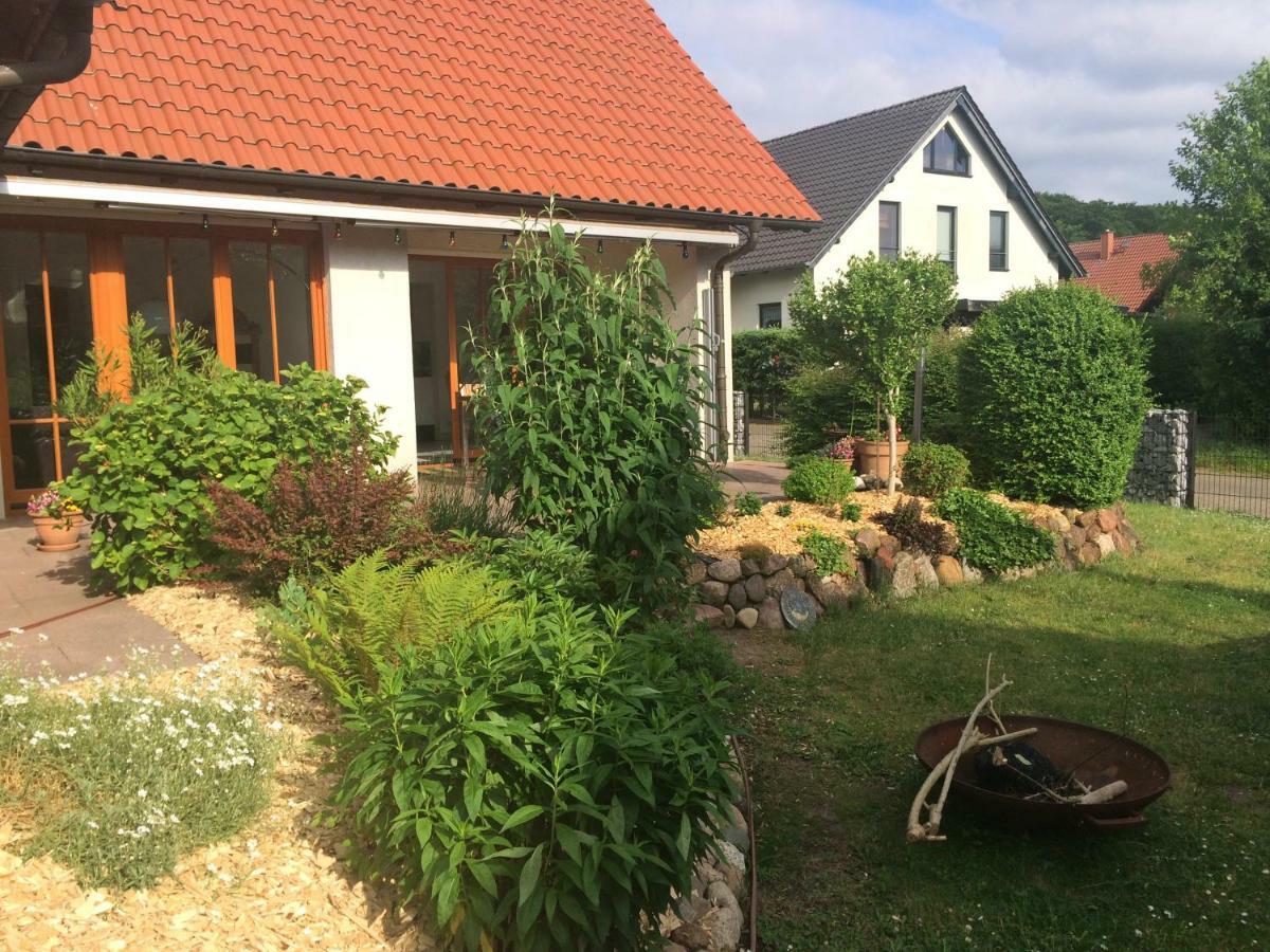 Ferienwohnung Stoerblick Schwerin Raben Steinfeld Bagian luar foto